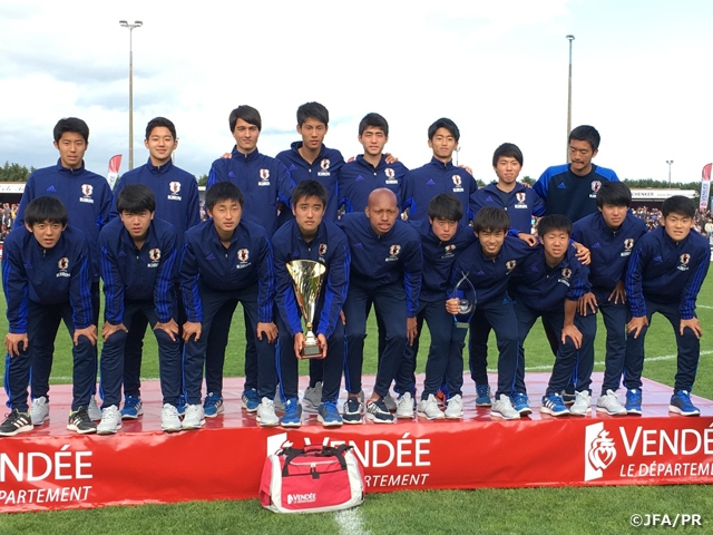 U-16日本代表　フランス遠征「モンテギュー国際大会」3位で大会を終える