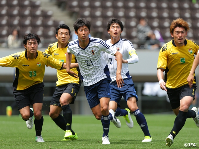 U-20日本代表候補　ジェフユナイテッド千葉に4-1で勝利