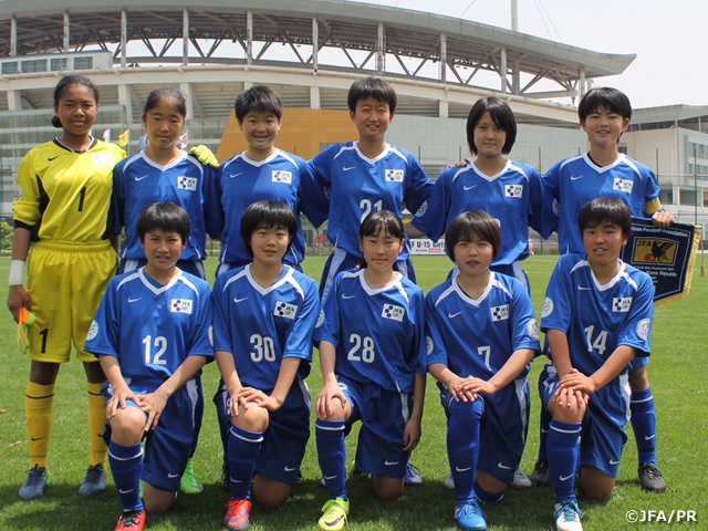 U-14日本女子選抜　韓国に敗れ1勝1敗で中国遠征を折り返す