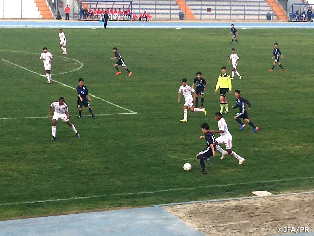 U-15日本代表 第14回デッレナツィオーニトーナメント第1戦vs U-15UAE代表