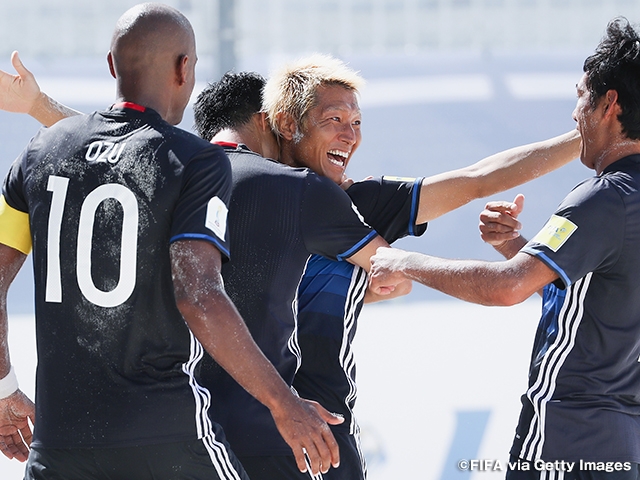 Japan Beach Soccer National Team beat Poland 9-4 in their first match of the FIFA Beach Soccer World Cup Bahamas 2017!