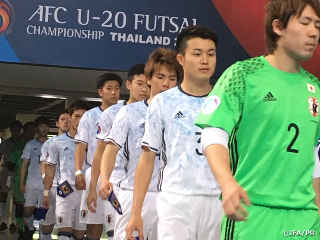 U-20 Japan Futsal National Team grab historical victory against Chinese Taipei in championship opener
