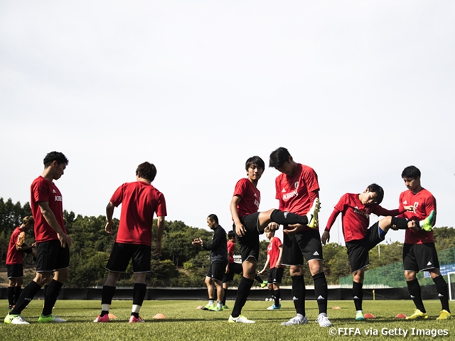 U-20 Japan set to take on South Africa tomorrow (21 May) in their first match of the FIFA U-20 World Cup