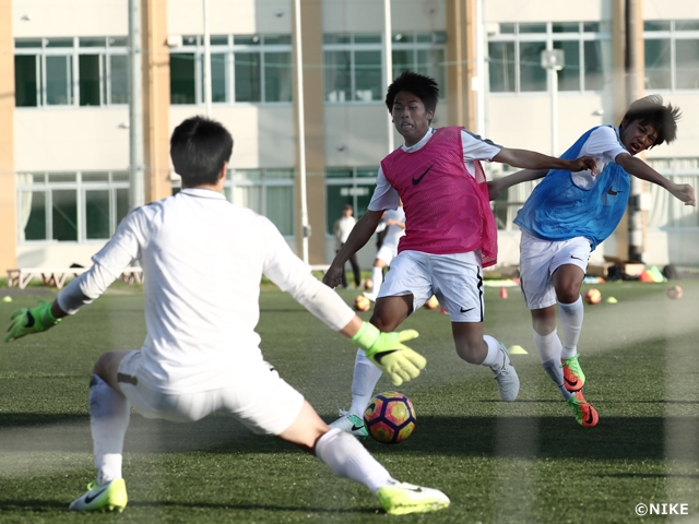 NIKE ACADEMY TOKYO supported by JYD　帝京大学可児高校（岐阜県）で実施