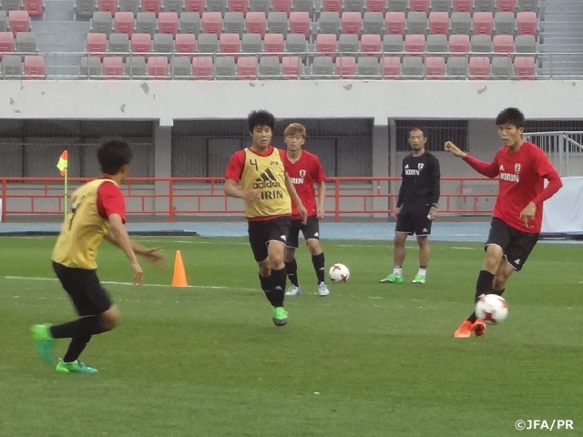 U-20 Japan National Team face Uruguay as challengers — Second group-stage match of U-20 FIFA World Cup on 24 May