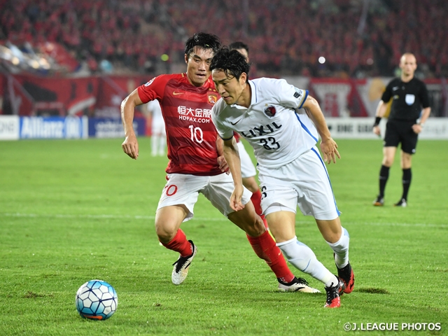 AFC Champions League 2017: Kashima suffer close defeat to Guangzhou in away game ～First Leg Round of 16～