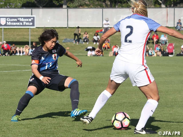 U-19日本女子代表　アメリカ遠征第2戦も勝利で飾る