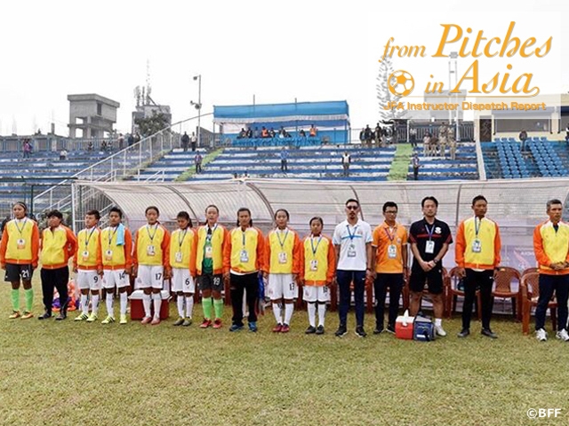 From Pitches in Asia - JFA Instructor Dispatch Report vol.25: Bhutan National Team Goalkeeper Coach HANITA Atsushi