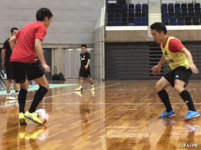 U-25フットサル日本代表FUTSAL KOBE FESTA2017に向け トレーニングを開始