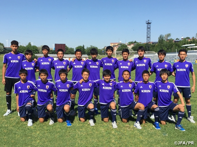 AFC U-16選手権予選2017へ向けて、U-15日本代表がウズベキスタン遠征を開始