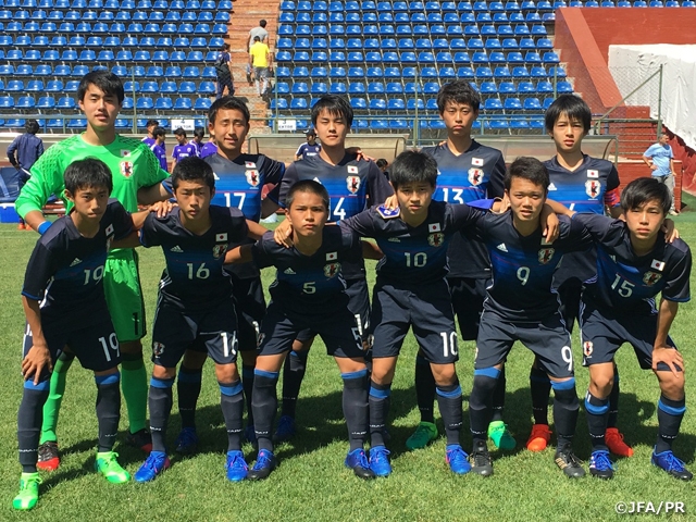 U-15日本代表 ウズベキスタン遠征初戦を勝利で飾る～UFF U-15フレンドリートーナメント
