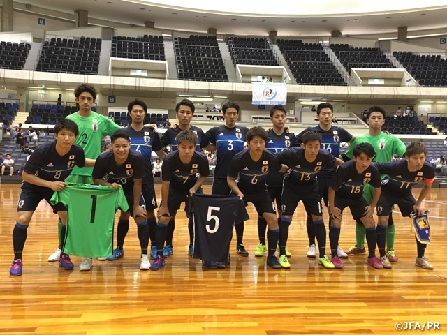 U-25フットサル日本代表　Galaxy FCに大量得点で勝利し大会を終える　FUTSAL KOBE FESTA 2017