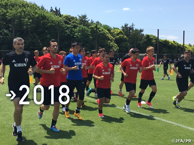 ハリルホジッチ監督、「良いトレーニングができた」 ～SAMURAI BLUE、海外組合宿打ち上げ