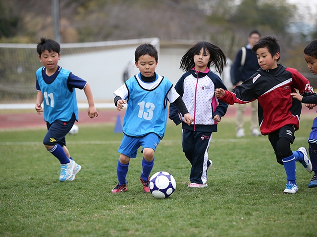 JFAキッズ（U-8/10）サッカーフェスティバル 福岡県宗像市のグローバルアリーナに、416人が参加！