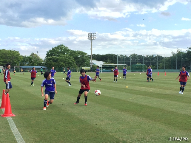 U-16日本女子代表候補　栃木県でトレーニングをスタート