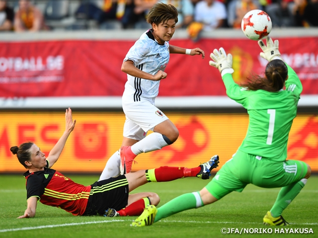 Nadeshiko Japan draw with Belgium