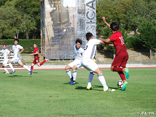 U-18日本代表　前半リードするもポルトガルに敗れる～ 第23回U18リスボン国際トーナメント