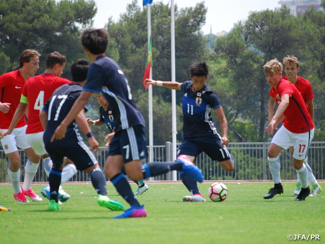 U-18日本代表　ノルウェーに敗れ3位に終わる～ 第23回U18リスボン国際トーナメント