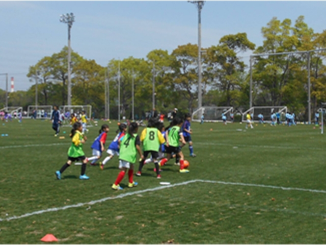 JFAガールズサッカーフェスティバル 千葉県市原市の姉崎サッカー場に、514人が参加！