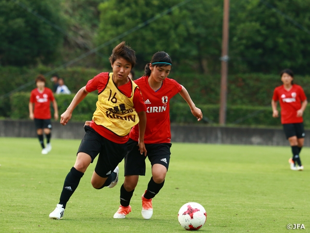 U-19日本女子代表候補　静岡で活動開始