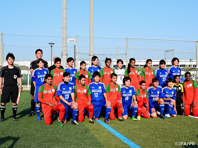 U-16 Bangladesh Women’s National Team holds training camp at J-GREEN Sakai for the second time this year