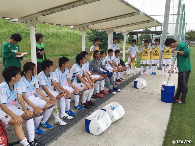 U-17日本女子代表 第13回日中韓女子(U-18)サッカー大会 第1戦　U-18韓国女子選抜に1-0で勝利