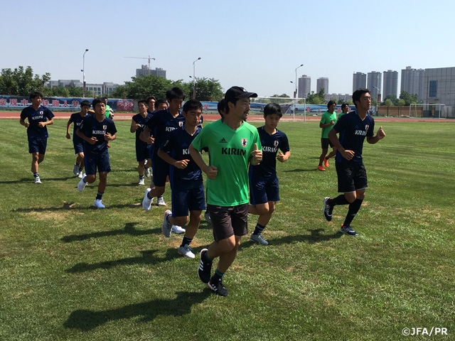 U-15日本代表　中国遠征（7/10～18＠渭南） 1日目 【Silk Road・Hua Shan Cup CFA International Youth Football Tournament Weinan 2017】