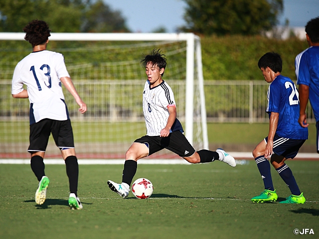 U-20日本代表　ユニバーシアード日本代表相手に2-2のドロー