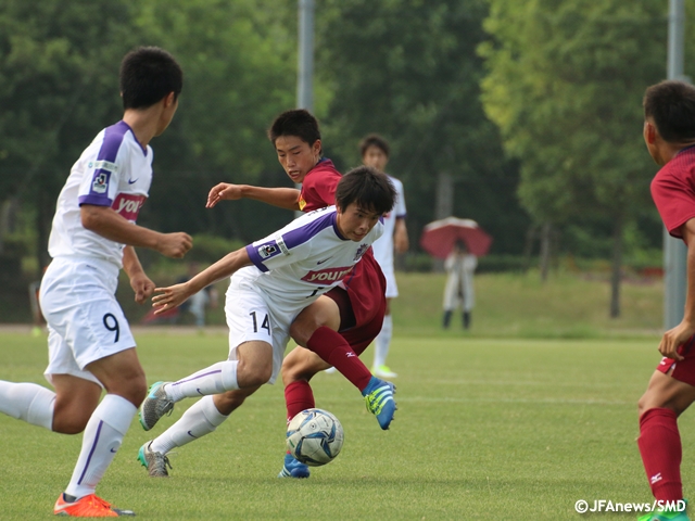 積極的な立ち上がりも、神戸弘陵と広島の試合は中止に　高円宮杯U-18プレミアリーグWEST 第9節