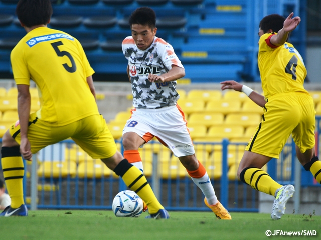 試合の流れをつかみ得点を重ねた清水が首位ターンを決める！　高円宮杯U-18プレミアリーグEAST 第9節