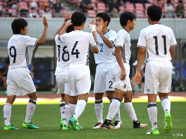 U-17日本代表 新潟選抜を制し2年ぶり3度目の優勝！第21回国際ユースサッカー in 新潟大会