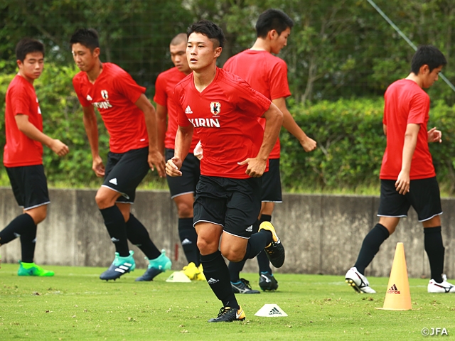 U-18日本代表　SBSカップ初戦に向け最終調整
