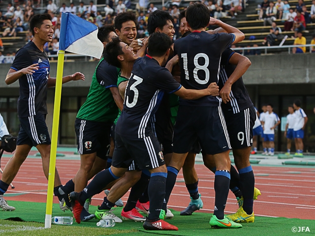 U-18日本代表 SBSカップ第3戦、チェコに劇的勝利