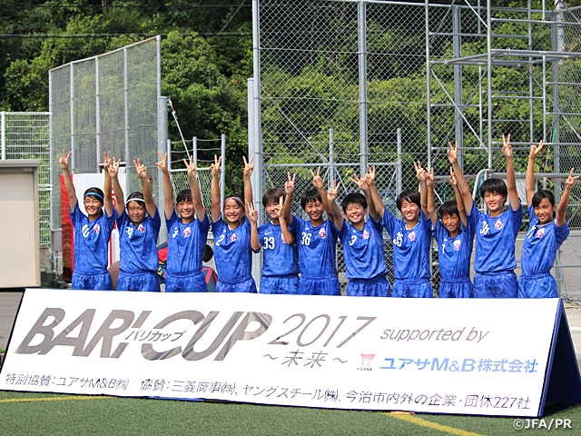 JFAアカデミー今治 BARI CUPに参加