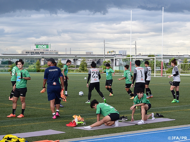 Thailand Women’s National Team holds training camp in Osaka (24 July to 5 August)