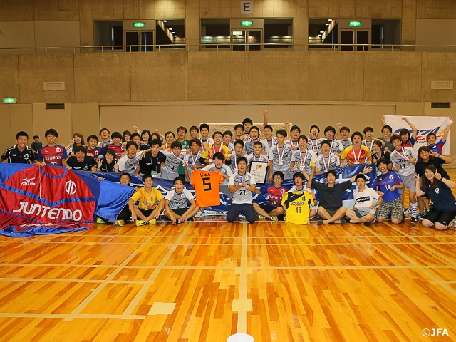 第13回全日本大学フットサル大会　順天堂大学ガジルが2度目の連覇