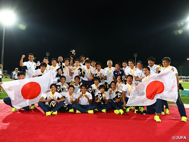 ユニバーシアード日本代表　フランスを1-0で下し、3大会ぶりの金メダルを獲得！　第29回ユニバーシアード競技大会（2017/台北）