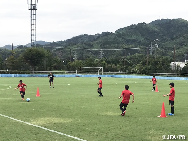 AFC U-16女子選手権タイ2017へ向け、静岡県で直前キャンプをスタート