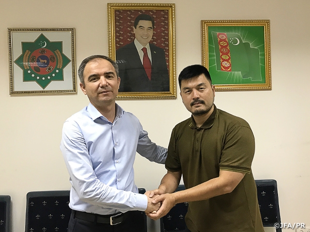 トルクメニスタンフットサル代表のコーチに日本人指導者が就任
