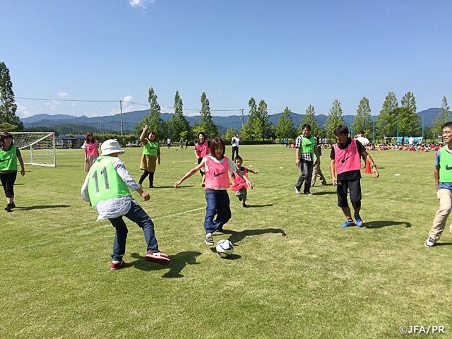 JFA復興支援フェスティバル・フットボールデー2017 in 福島を開催