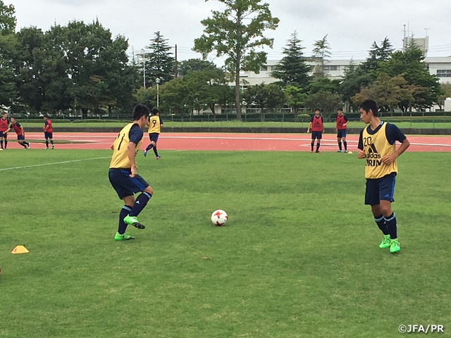 U-15日本代表　AFC U-16選手権2018予選に向けて活動スタート