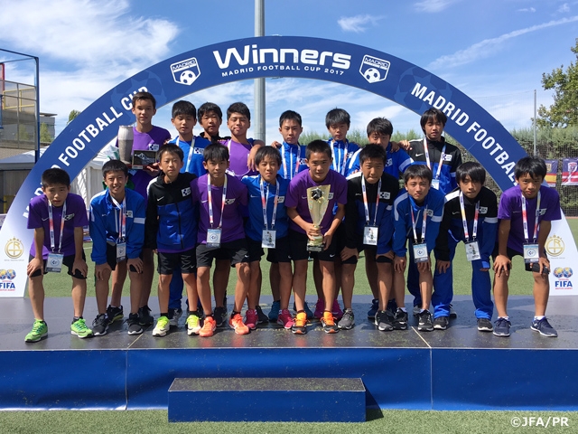 JFAエリートプログラムU-13 スペイン遠征を実施　U-13マドリードカップを3位で終える