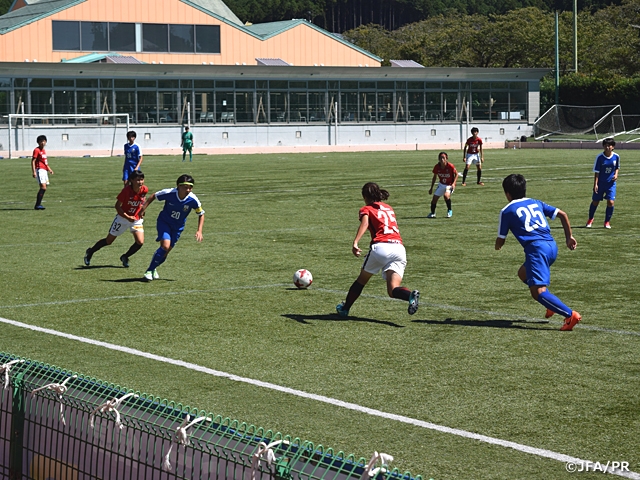 JFAアカデミー福島女子が準優勝　U-15プレナスなでしこアカデミーカップ2017決勝トーナメント