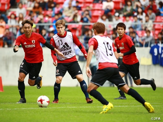 SAMURAI BLUE、勝利から一夜明けてハイチ戦へ調整開始 ～キリンチャレンジカップ2017第2戦へ～