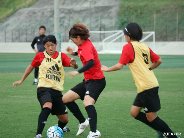 U-19日本女子代表　大会の直前合宿を和歌山で開始～AFC U-19女子選手権中国2017～