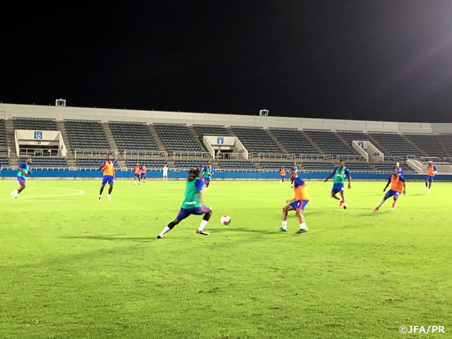 Haiti national team start training in Yokohama prior to 2017 KIRIN CHALLENGE CUP 2017