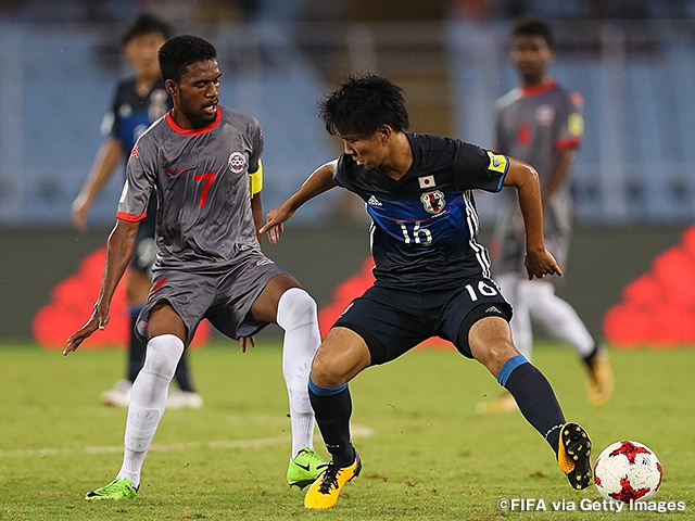U-17日本代表　ニューカレドニアと引き分け、グループ2位でノックアウトステージ進出～FIFA U-17ワールドカップインド2017