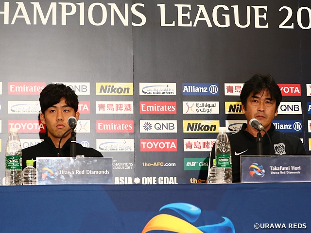 Urawa aiming to reach the final attend official press conference of AFC Champions League 2017 Semi-final 2nd Leg