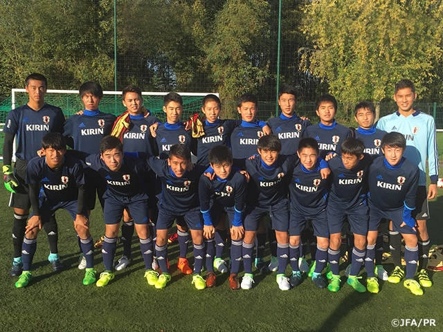 U-15日本代表　バル・ド・マルヌU-16国際親善トーナメント2017に向けて活動開始