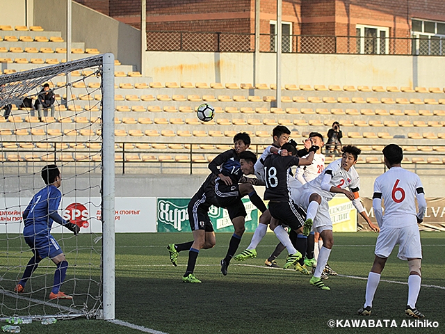 U-18 Japan National Team get off to an excellent start with sweeping victory ～AFC U-19 Championship 2018 Qualifiers Group I (4-8 November, Mongolia)